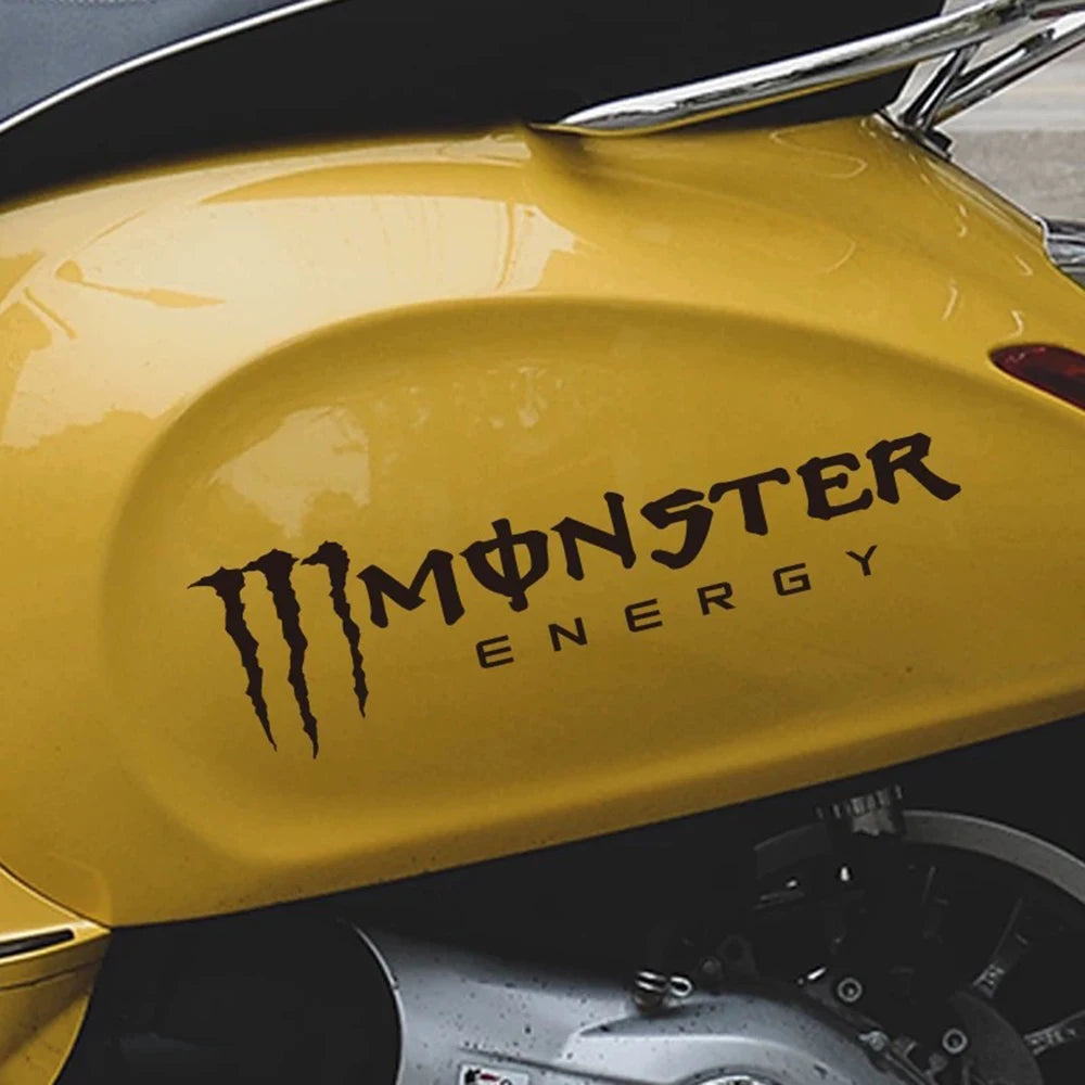 Monster Energy Motorcycle Decal Set