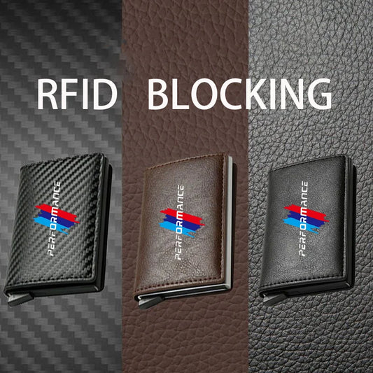 BMW Performance RFID Leather Wallet