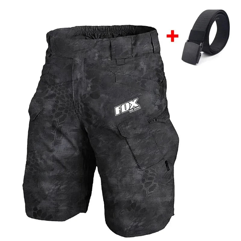 Shorts de ciclismo holgados con múltiples bolsillos para hombre