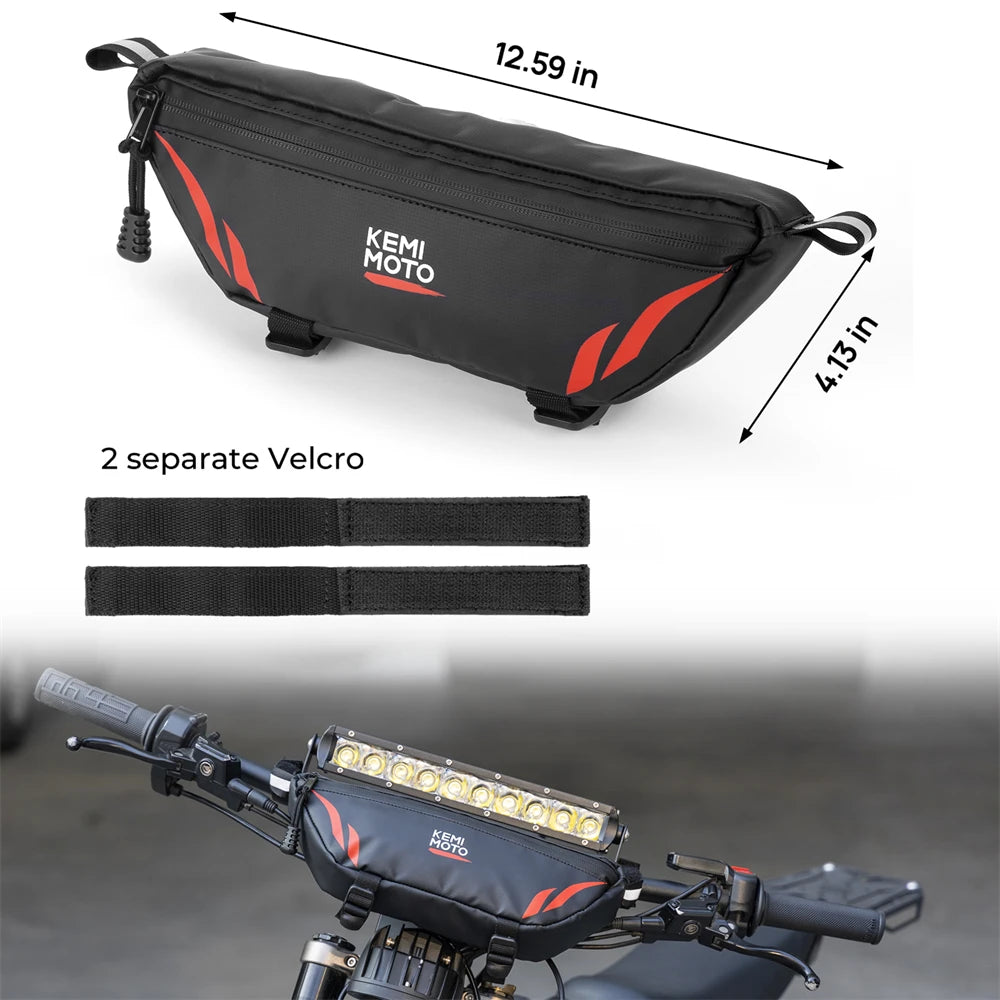 Waterproof Motorcycle Handlebar Bag