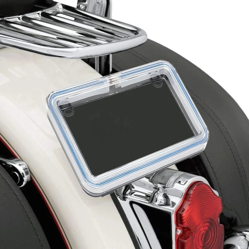 LED Motorcycle License Plate Frame