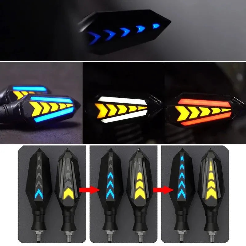 Couleur des clignotants à moto LED