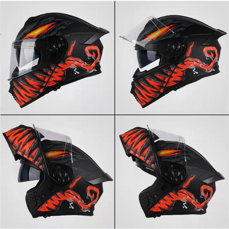 Casco de cara completa