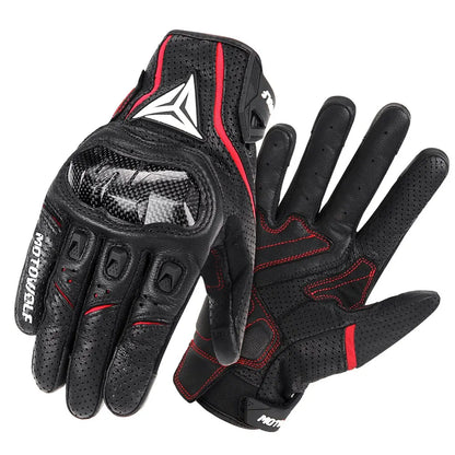 Gants de course de moto respirante