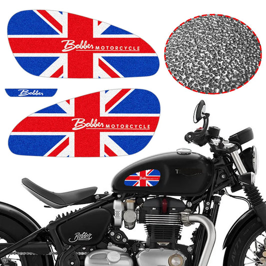 Bobber -Motorrad -Tank -Pads