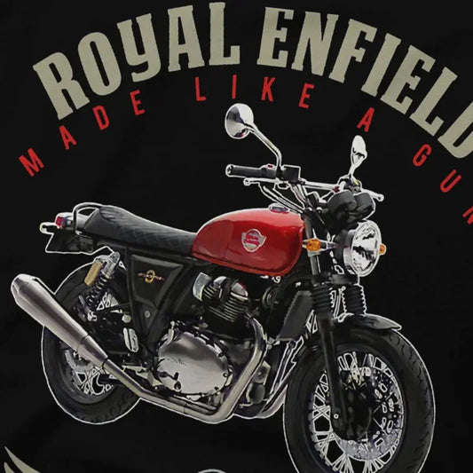 T-shirt rétro Royal Enfield Interceptor