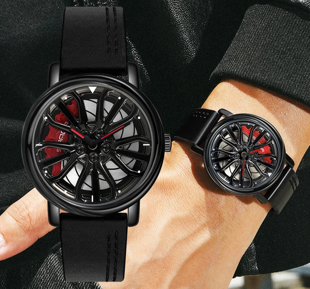 Sport Cronograph Wheel Watch