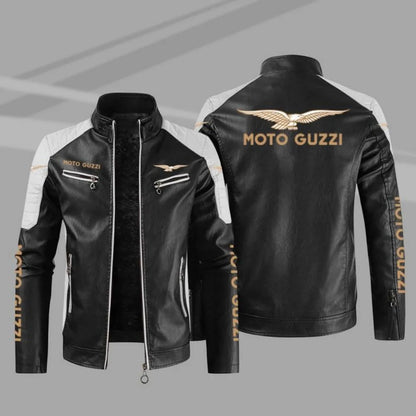 Veste en cuir Moto Guzzi