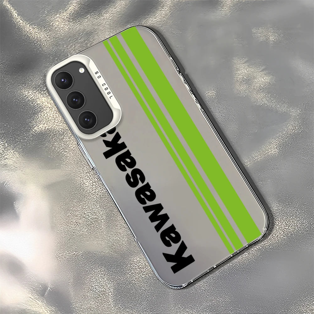 Case de teléfono de motocicleta Kawasaki - para Samsung Galaxy