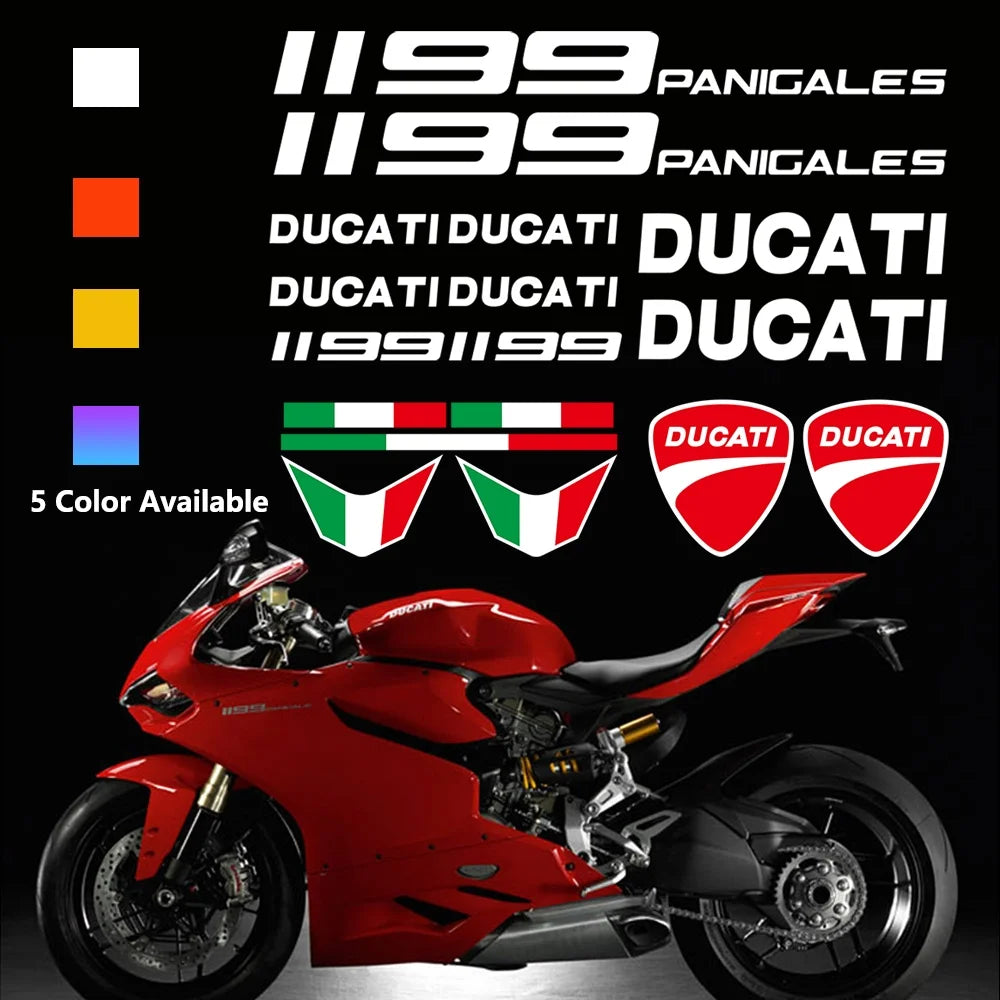 Ducati 1199 Set di adesivi per decalcomanie Panigale