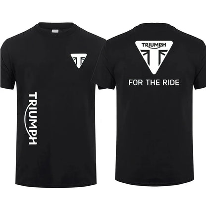 Recolección de camisetas de motocicleta triunfante