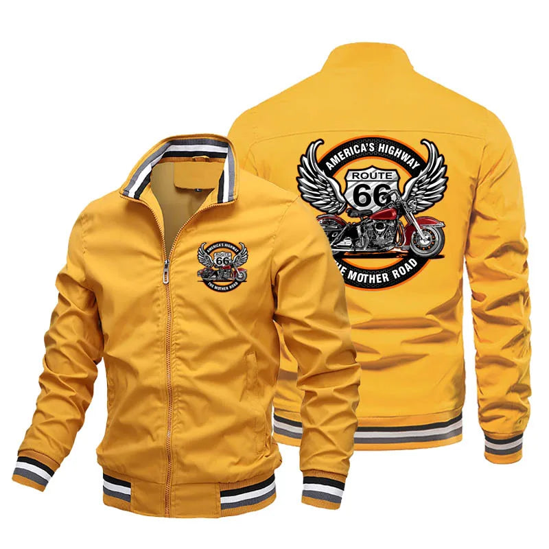 Route 66 Motorradjacke - College