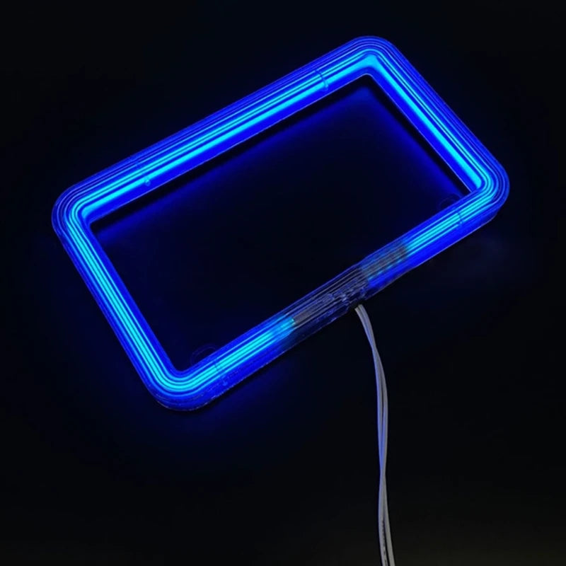 LED Motorcycle License Plate Frame