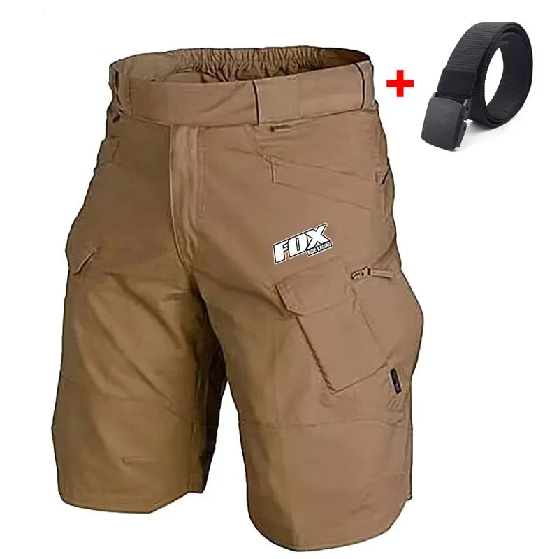 Men's Multi-Pocket Loose-Fit Cycling Shorts