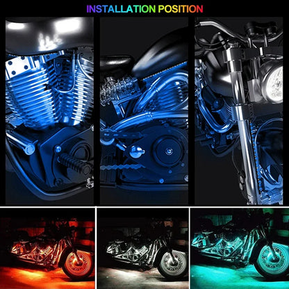 LED Car Motorcycle Decorative Windproof Light 