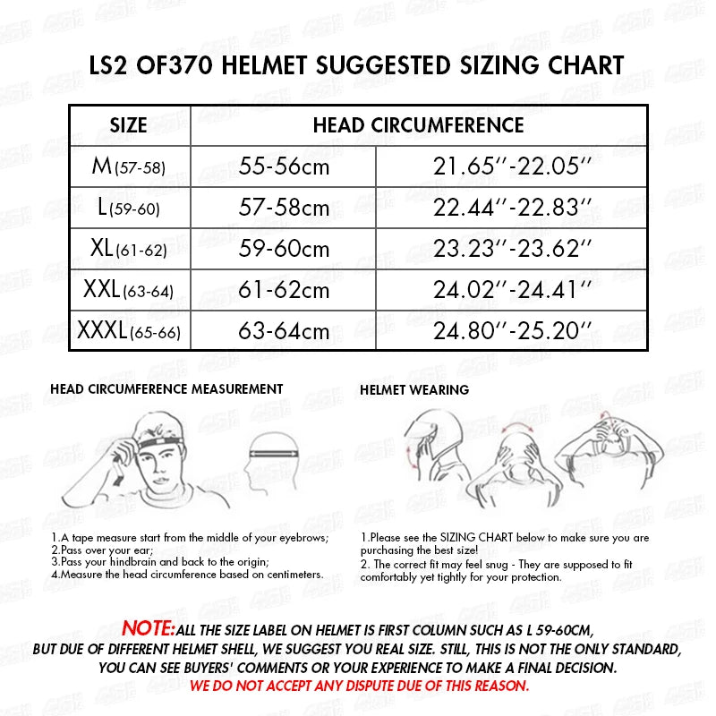 FF370 Helmet Dual Lens