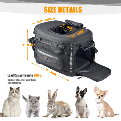 Motorcycle Pet Carrier Bag