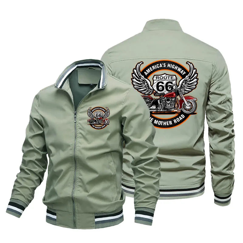 Route 66 Motorradjacke - College