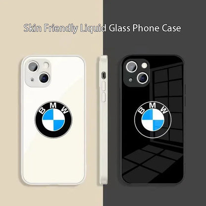 Caso BMW de silicone para iPhone