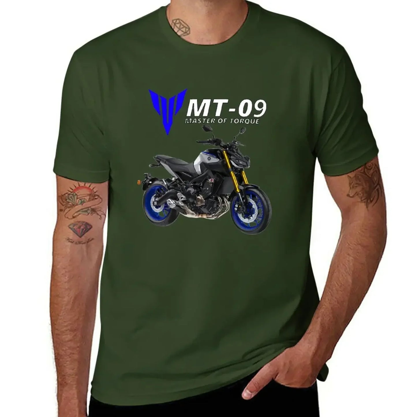 T-shirt de motocicleta MT-09