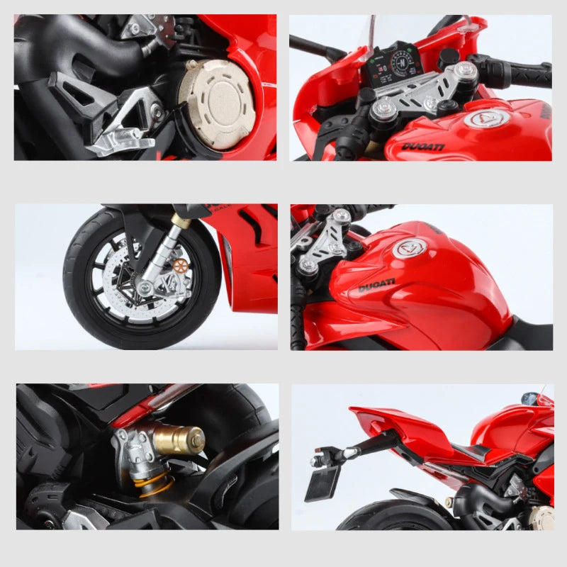 دوكاتي V4S Panigale 1:9 نموذج مصبوب من خليط معدني