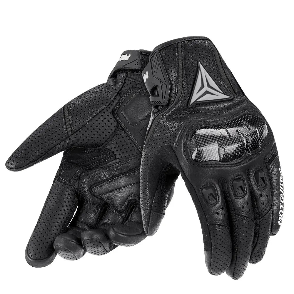 Guantes de carreras de motos transpirables