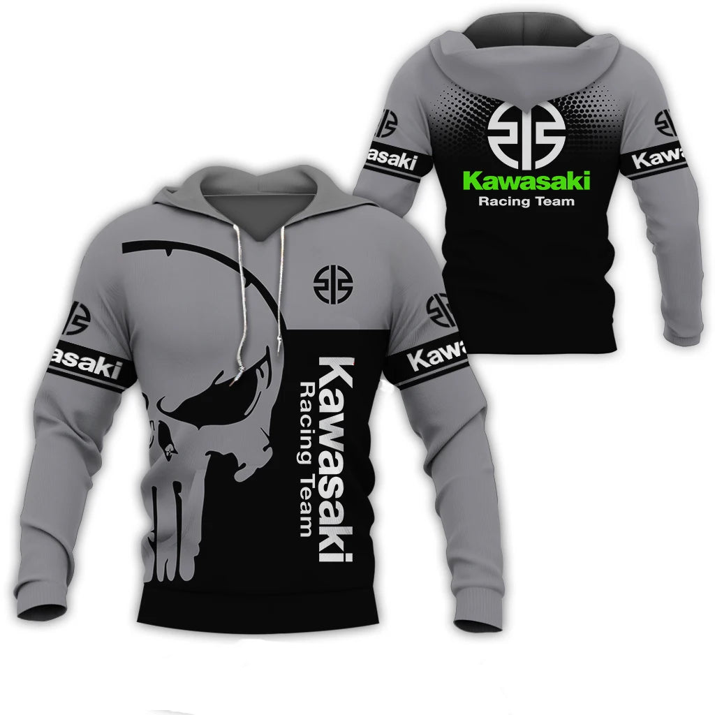 Sweat à capuche Kawasaki Racing Team