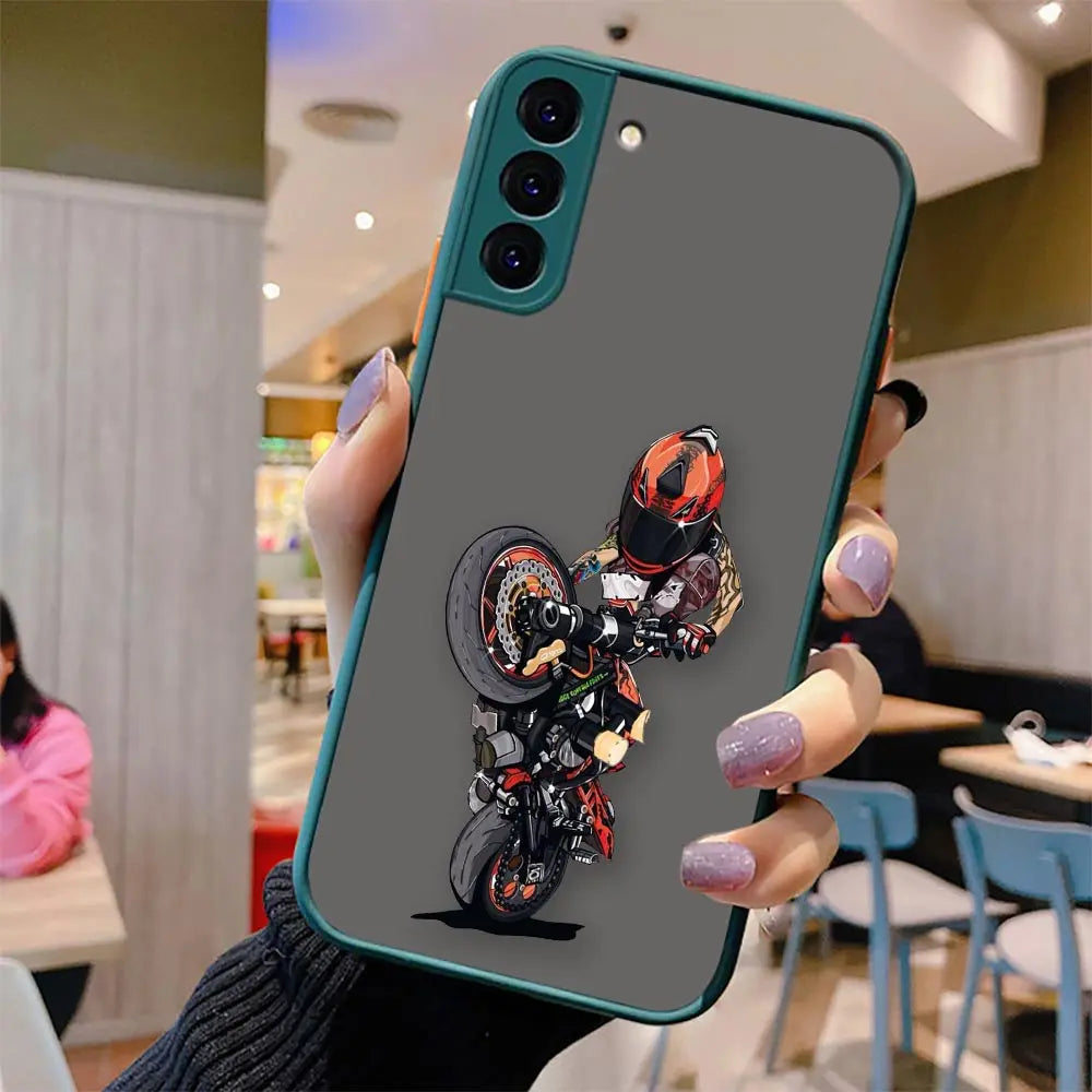 Case Moto GP Matte pour Samsung