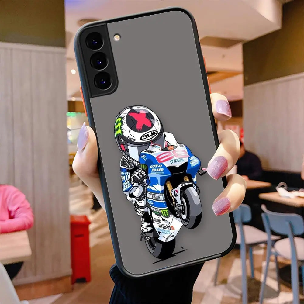 Moto GP Matte Case لـ Samsung