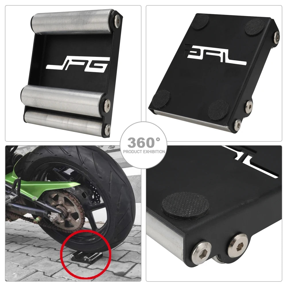 Motorcycle Wheel Cleaning Stand