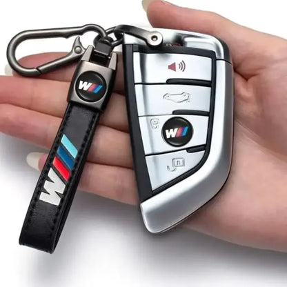 BMW M Series Leather Keychain