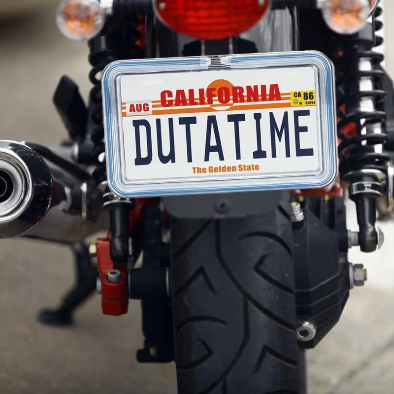 LED Motorcycle License Plate Frame