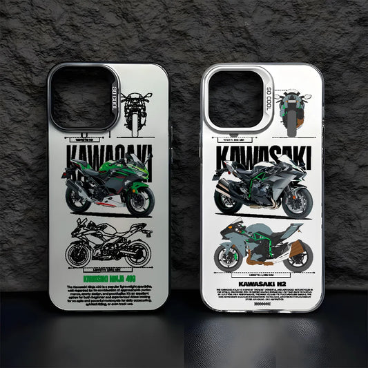Kawasaki Motorcycle Models iPhone Case 