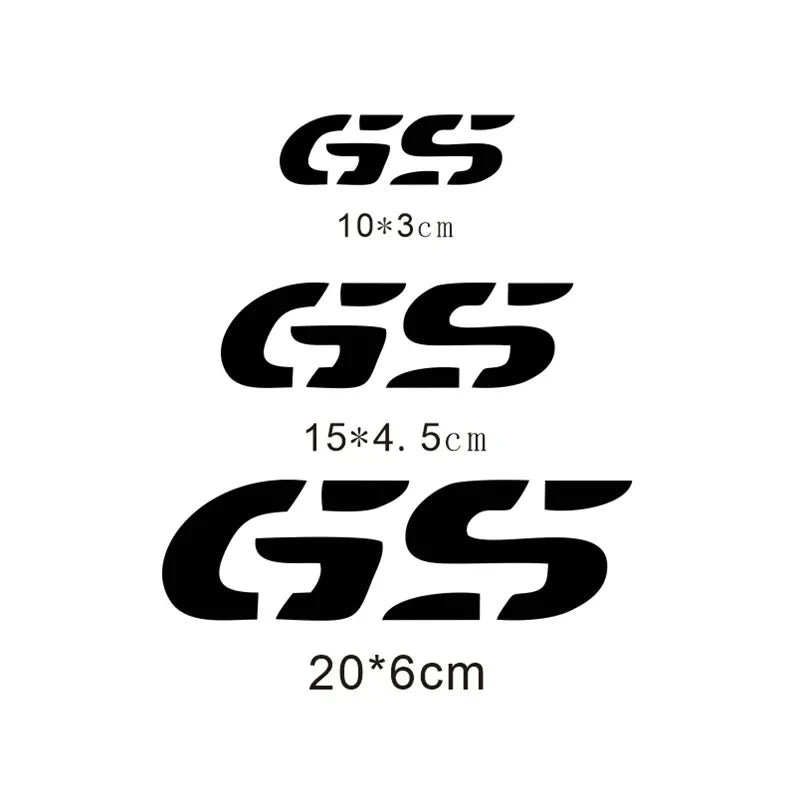 GS Motorcycle Stickers