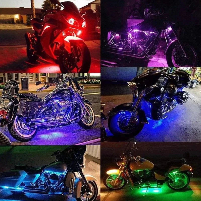 LED Car Motorcycle Decorative Windproof Light 