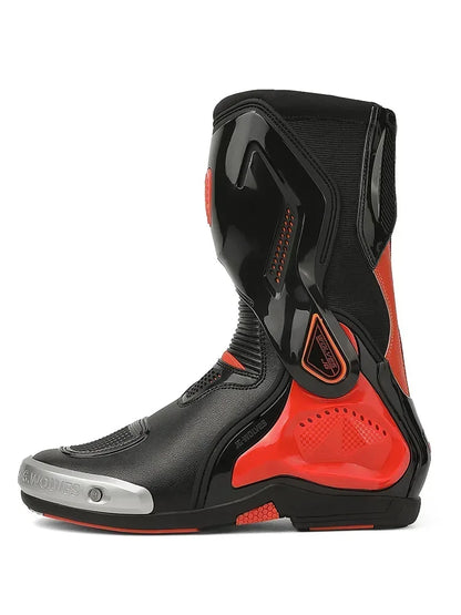 Botas de carreras de motocicletas