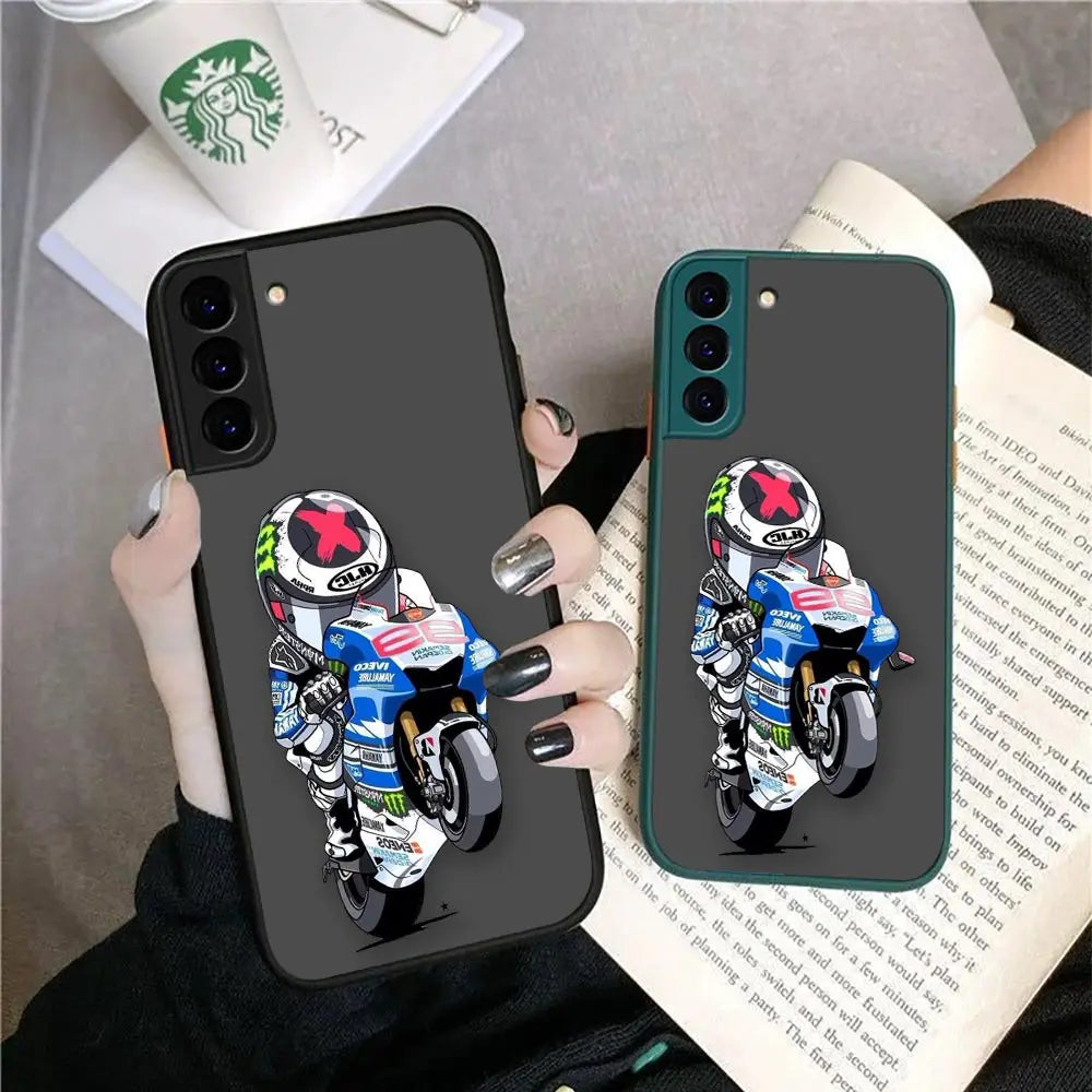 MOTO GP Matte Case per Samsung