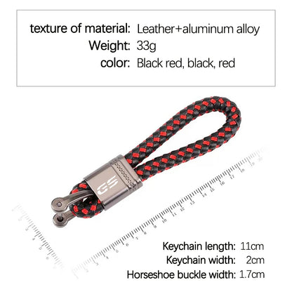 سلسلة مفاتيح من الحبال المضفرة للدراجة النارية BMW GS