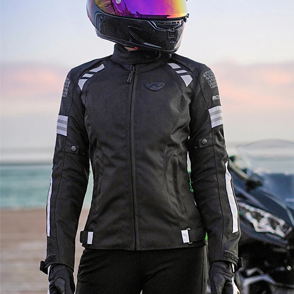 Women's Racing Jacket: Breathable and Stylish